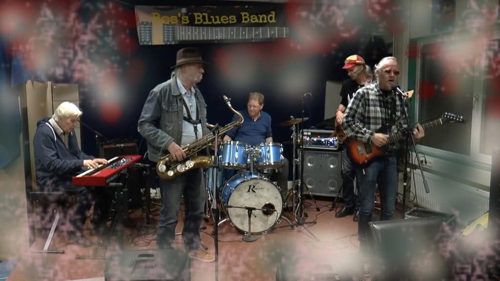 Bos's Bluesband bij programma HoOreNdol van radio Wereldstad