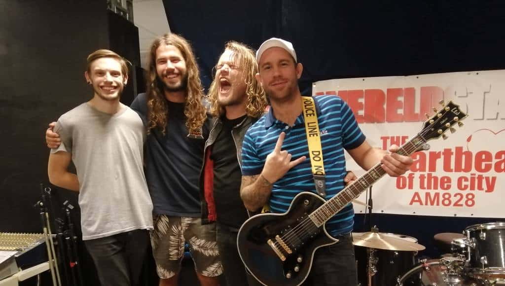 de Wallen band bij Wereldstad